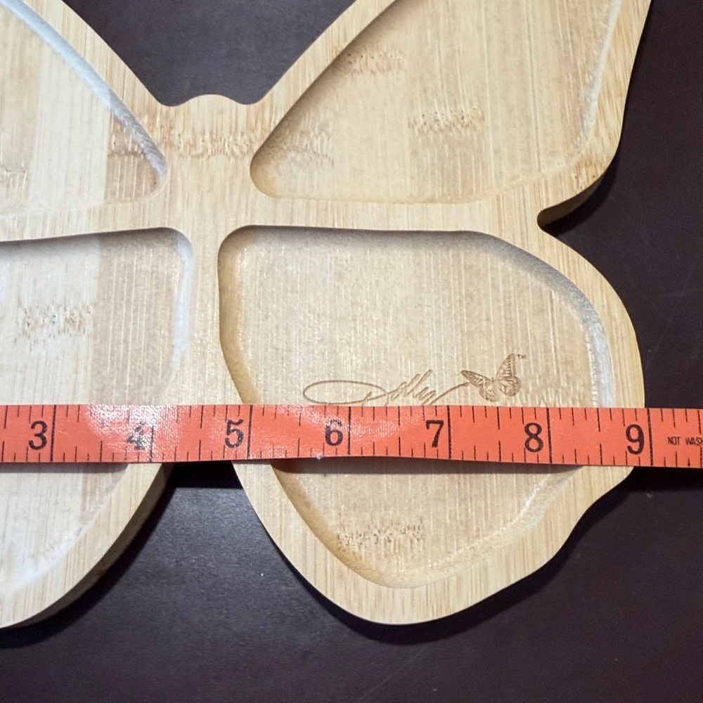 Dolly Parton Butterfly Bamboo Tray - Picture 5 of 6